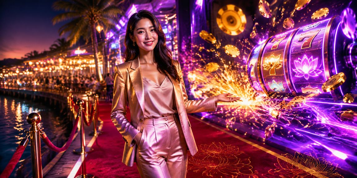 Người chơi tại Phú Quốc trải nghiệm slot game neon trực tuyến trên thiết bị di động